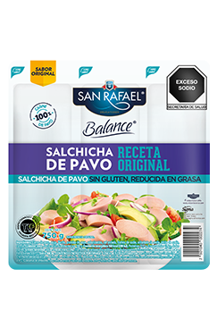Salchicha de pavo