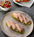 Molletes de camote y calabaza